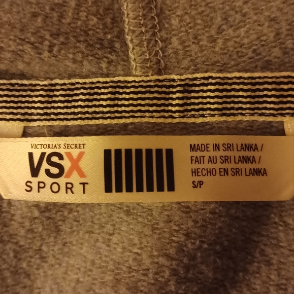VICTORIA'S SECRET💕Victoria Sport Gray Zip-up Sweater - Picture 3 of 4